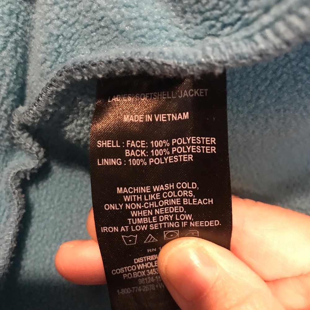 Blue Zip-Up Jacket - Picture 2 of 2
